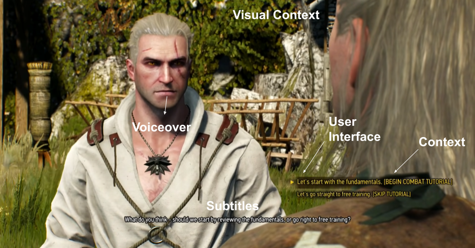 Game localization witcher 3