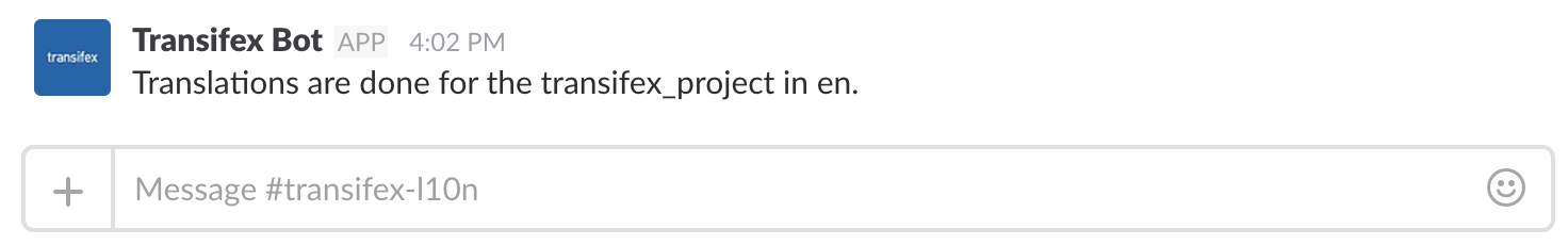transifex slack integration